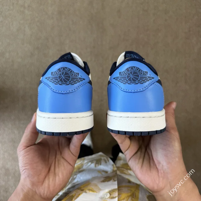 DT Pure Original AJ1 Low OG Obsidian White Blue CZ0790-400