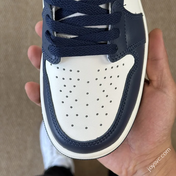 DT Pure Original AJ1 Low OG Obsidian White Blue CZ0790-400
