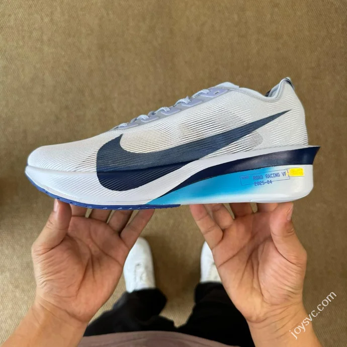 Nike Streakfly 2 White Black Blue Carbon Plate Racing Shoes HF6414-001