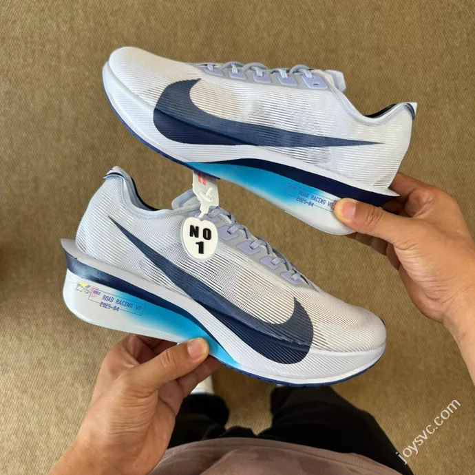 Nike Streakfly 2 White Black Blue Carbon Plate Racing Shoes HF6414-001