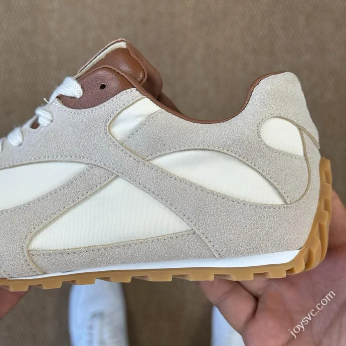 Bottega Veneta Orbit Calfskin Thin Sole Trainer Shoes