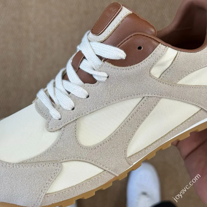 Bottega Veneta Orbit Calfskin Thin Sole Trainer Shoes