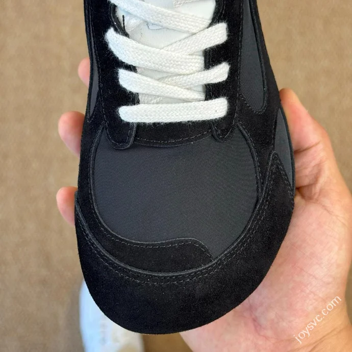 Bottega Veneta Orbit Calfskin Thin Sole Trainer Shoes
