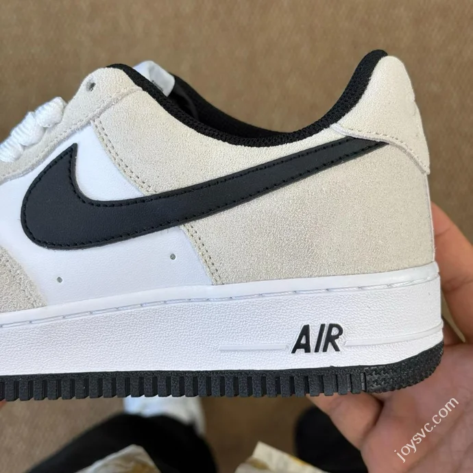 3A Pure Original Air Force 1 AF1 White Black Sneakers IB6388-100