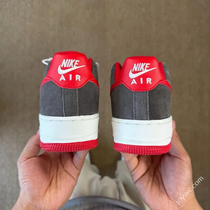 3A Pure Original Air Force 1 AF1 Brown Red Sneakers FQ8714-201