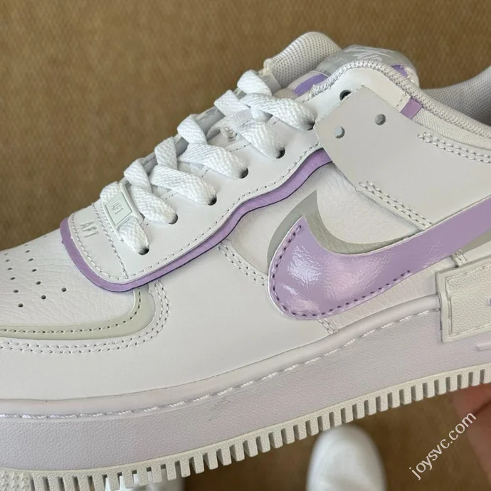 3A Pure Original Air Force 1 Macaron Series White Purple FN6335-102