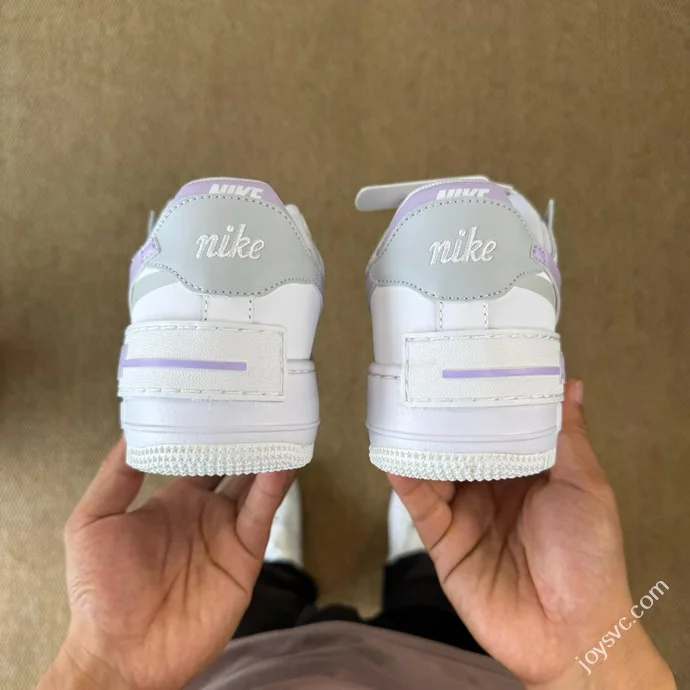 3A Pure Original Air Force 1 Macaron Series White Purple FN6335-102