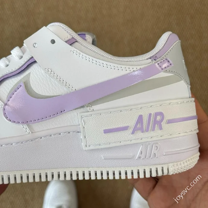 3A Pure Original Air Force 1 Macaron Series White Purple FN6335-102