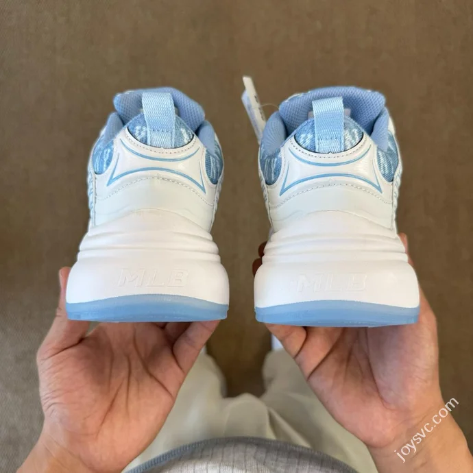 MLB Chunky Denim Monogram Dad Shoes Blue 3ASHW065N (GP001)