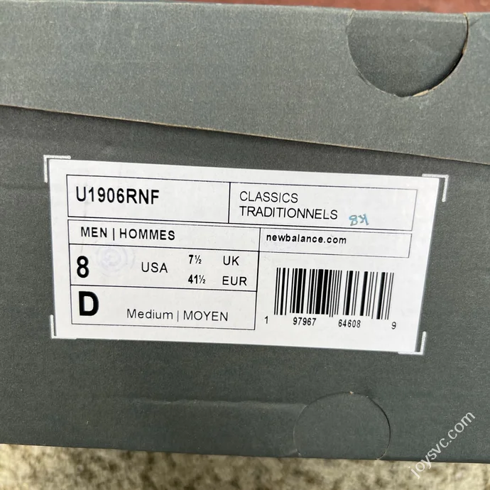 Pure Original NB1906 Pink Silver Sneakers U1960RNF
