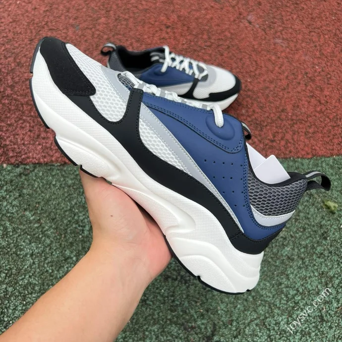 DIOR B22 Mesh Blue Black