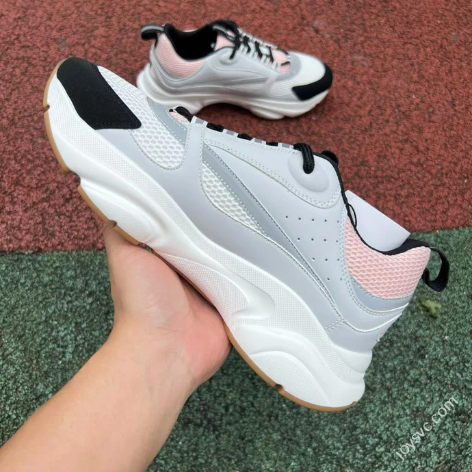 DIOR B22 Mesh Grey Black Pink