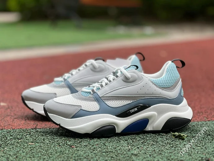 DIOR B22 Mesh Grey Blue