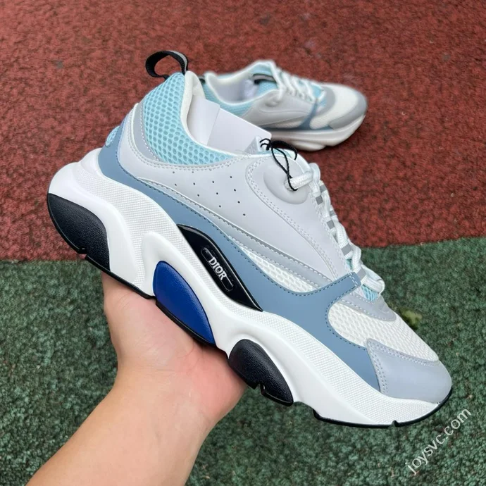DIOR B22 Mesh Grey Blue