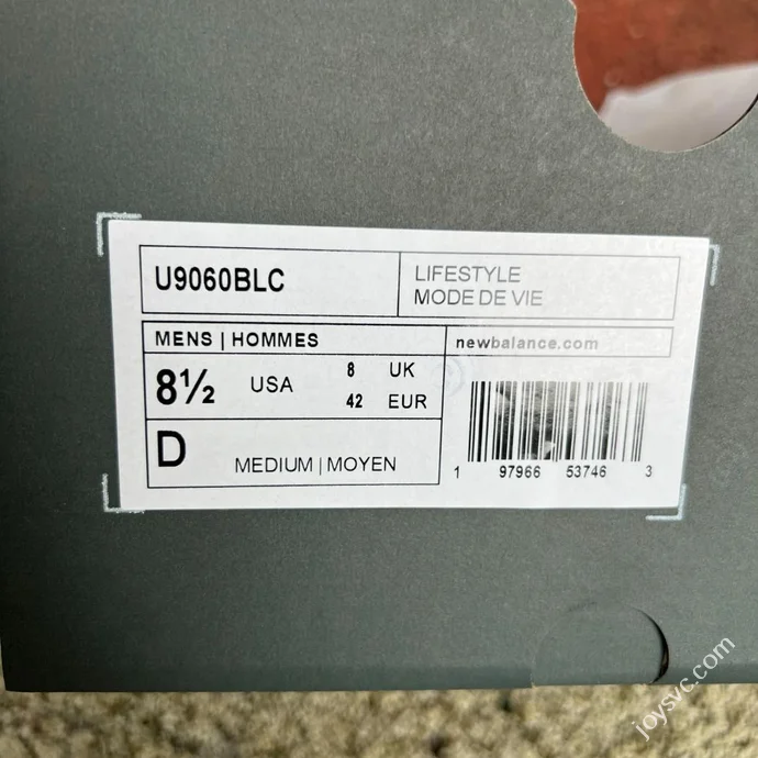 Pure Original NB9060 Black Grey U9060BLC