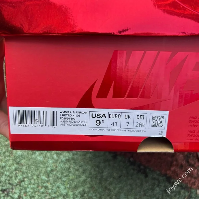 AJ1 Ruby High Top Air Jordan 1 High OG FD2596-602