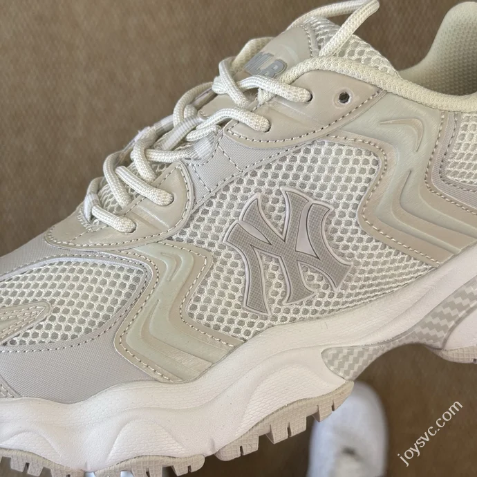 MLB CARGO Chunky Cyber Dad Shoes Off-White 3ASHW075N (GP018)