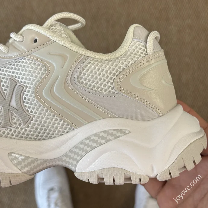 MLB CARGO Chunky Cyber Dad Shoes Off-White 3ASHW075N (GP018)