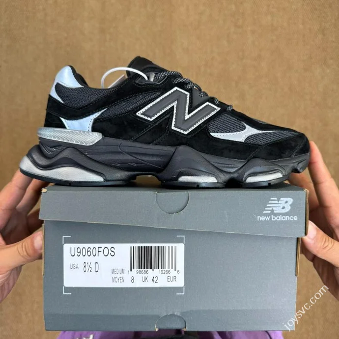 Pure Original New Balance NB9060 Black 3M Reflective U9060FOS