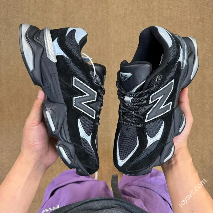 Pure Original New Balance NB9060 Black 3M Reflective U9060FOS