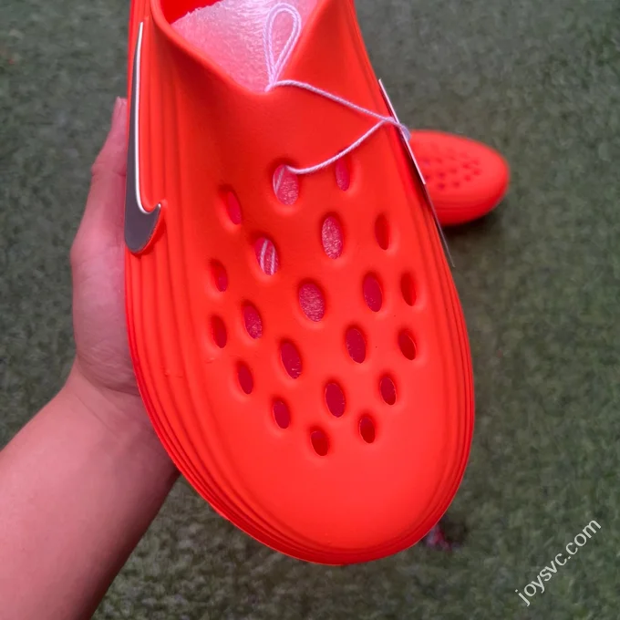 LW Pure Original Nike ReactX Rejuven8 Orange Red Clogs HV5060-800