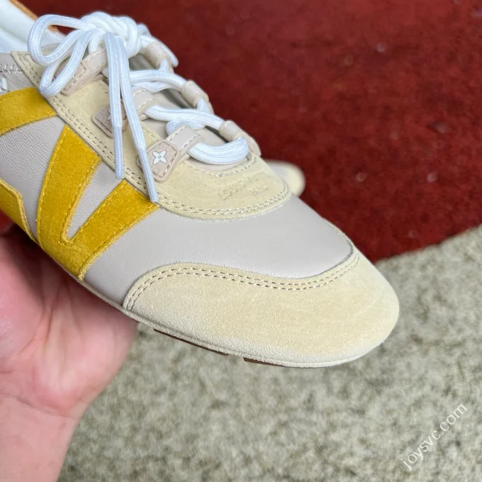 LV Sneakerina Trainer Ballet Shoes Beige