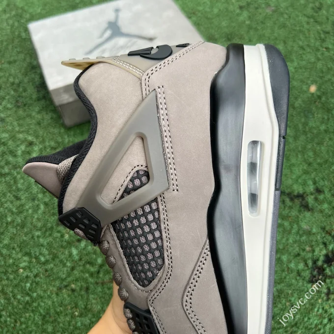 T1 Pure Original AJ4 Cave Stone Grey Black Sneakers FV5029-200