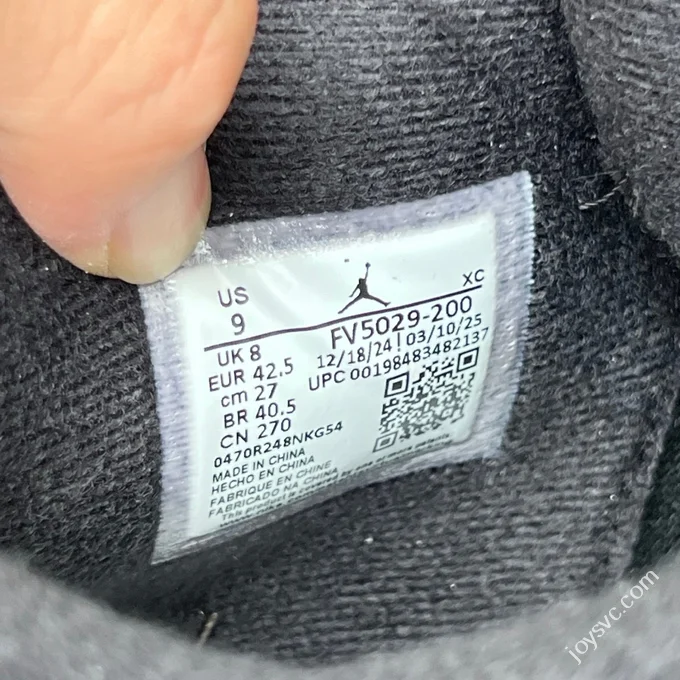 T1 Pure Original AJ4 Cave Stone Grey Black Sneakers FV5029-200
