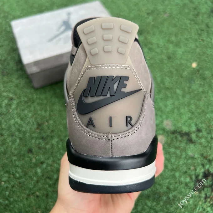 T1 Pure Original AJ4 Cave Stone Grey Black Sneakers FV5029-200