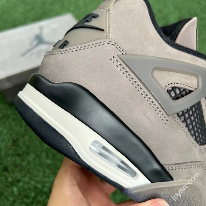 T1 Pure Original AJ4 Cave Stone Grey Black Sneakers FV5029-200