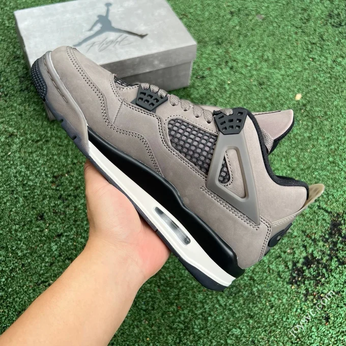 T1 Pure Original AJ4 Cave Stone Grey Black Sneakers FV5029-200