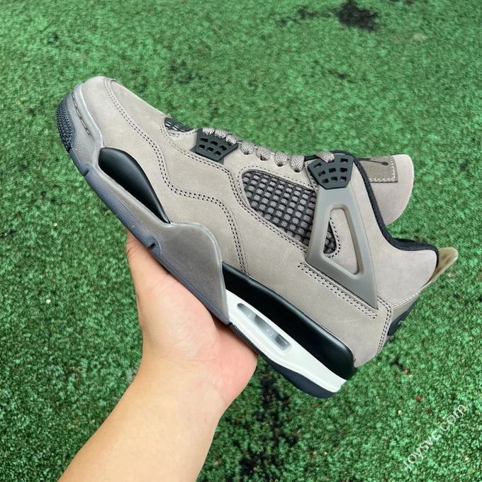 T1 Pure Original AJ4 Cave Stone Grey Black Sneakers FV5029-200