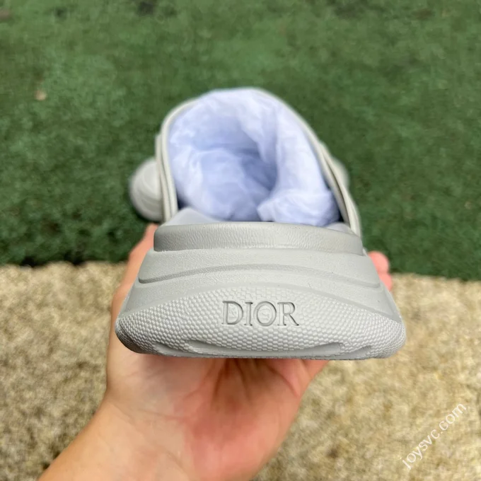 DIOR H-Town Rubber Oblique Print Grey