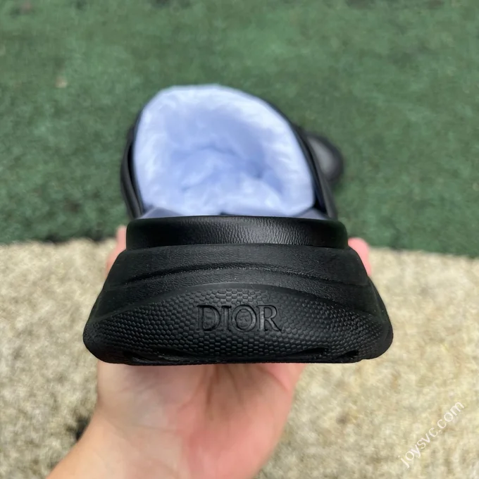 DIOR H-Town Rubber Oblique Print Black