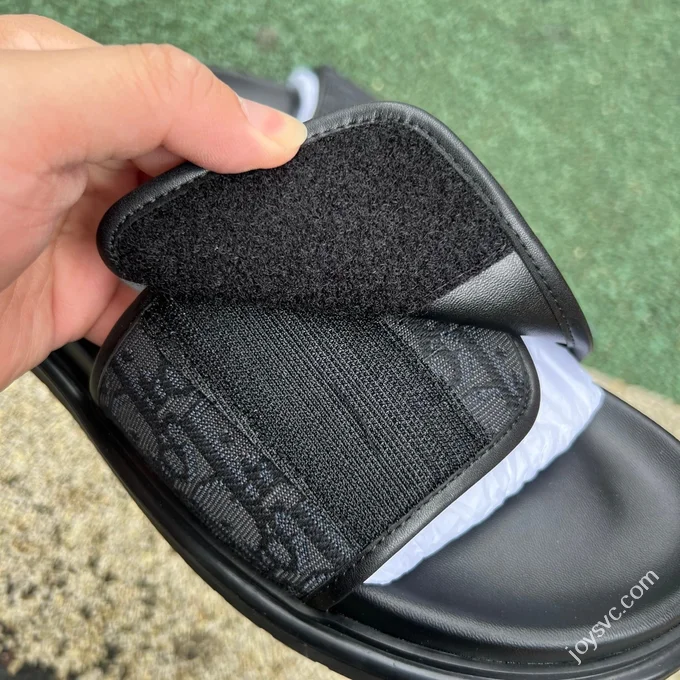 DIOR Aqua Anti-Slip Slides Black