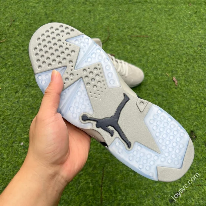 AJ6 Georgetown Grey Blue Basketball Shoes CT8529-012