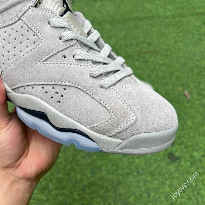 AJ6 Georgetown Grey Blue Basketball Shoes CT8529-012