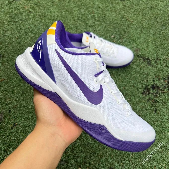 Nike Kobe 8 Protro White Purple HF7485-001