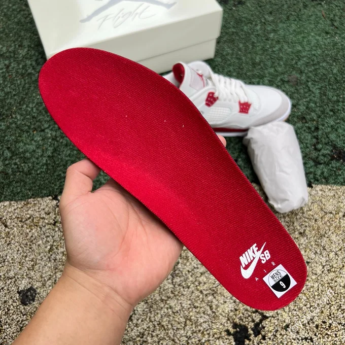 LJR Version Nike SB x Air Jordan 4 Varsity Red DR5415-106
