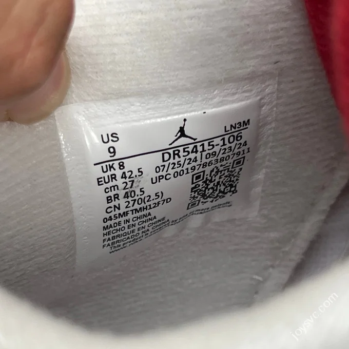 LJR Version Nike SB x Air Jordan 4 Varsity Red DR5415-106