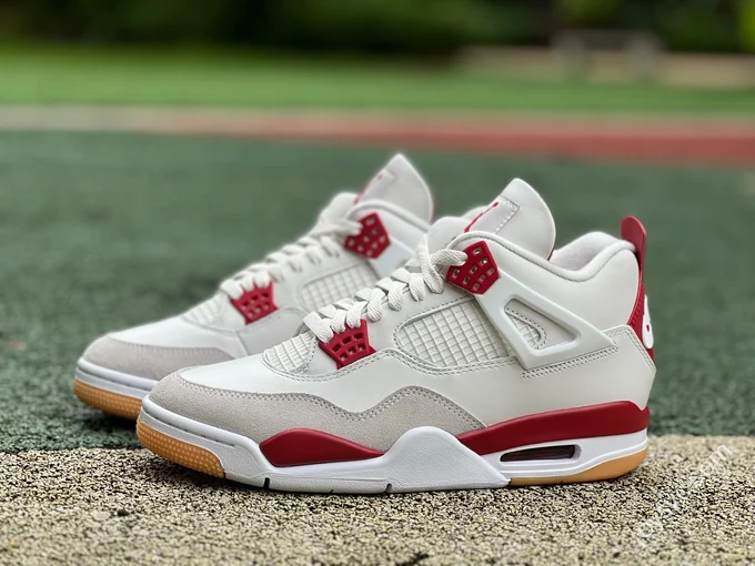 LJR Version Nike SB x Air Jordan 4 Varsity Red DR5415-106