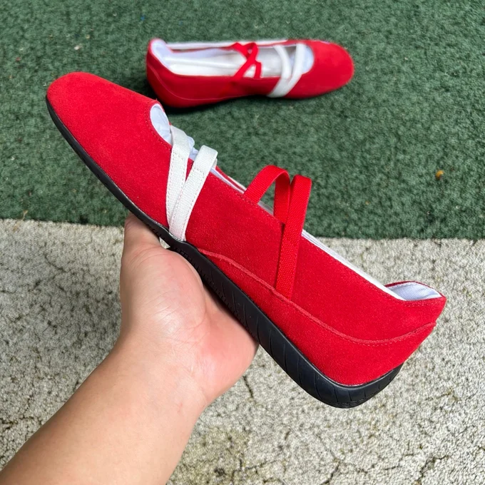 PUMA Speedcat Ballet Shoes White Red