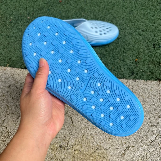 S2 Pure Original Nike ReactX Rejuven8 Blue Clogs HV5060-402