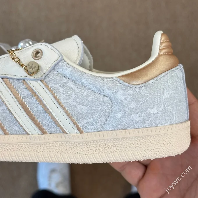 Adidas Originals Samba Training Shoes Embroidered Pearl JQ2616