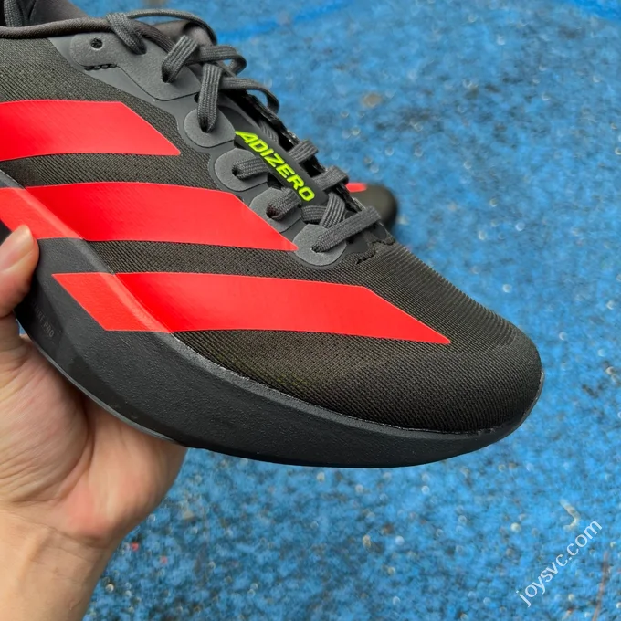 Pure Original Adidas Adizero Evo SL Running Shoes Black Red JR3414