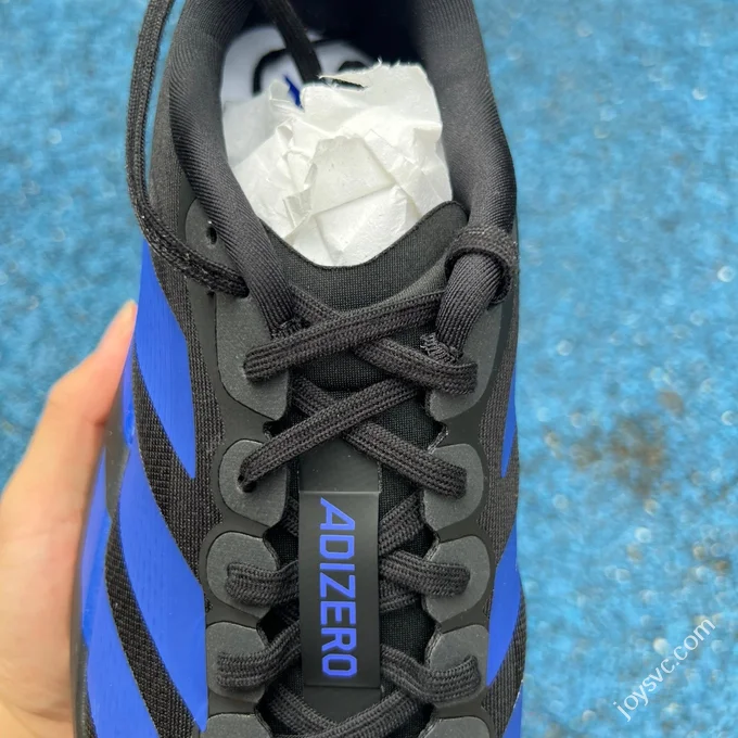 Pure Original Adidas Adizero Evo SL Running Shoes Black Blue JR3414