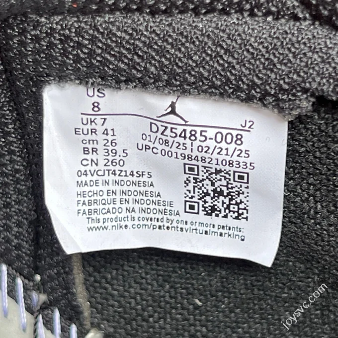 DG Pure Original AJ1 Black Shattered Backboard 2025 DZ5485-008