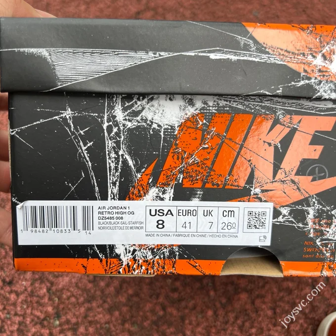 DG Pure Original AJ1 Black Shattered Backboard 2025 DZ5485-008