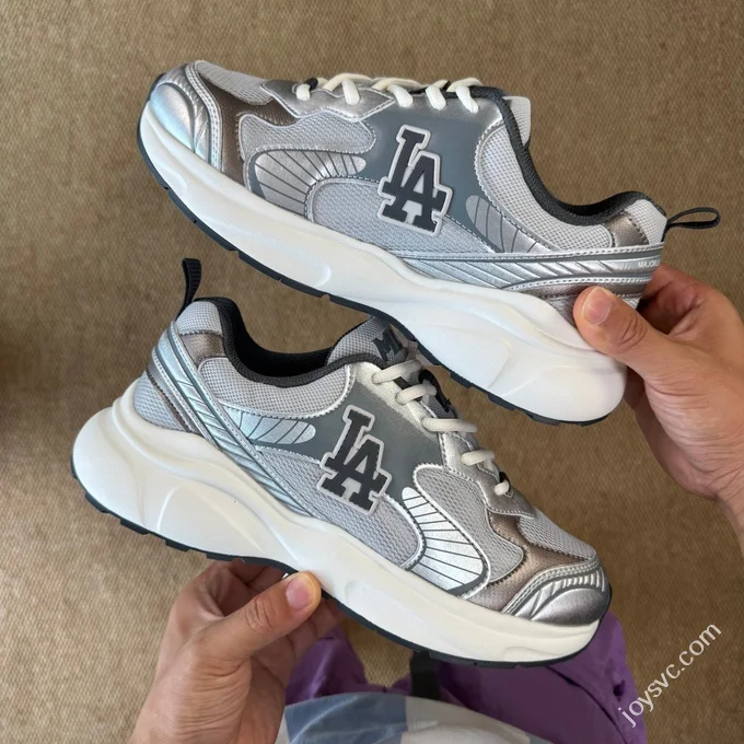 MLB Chunky Jogger Dad Shoes Light Grey 3ARNA065N (GP001)