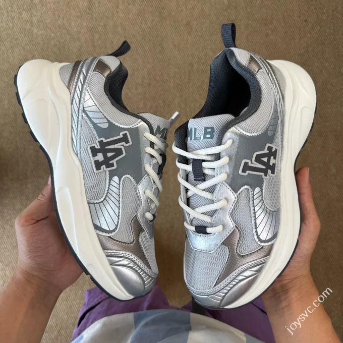 MLB Chunky Jogger Dad Shoes Light Grey 3ARNA065N (GP001)